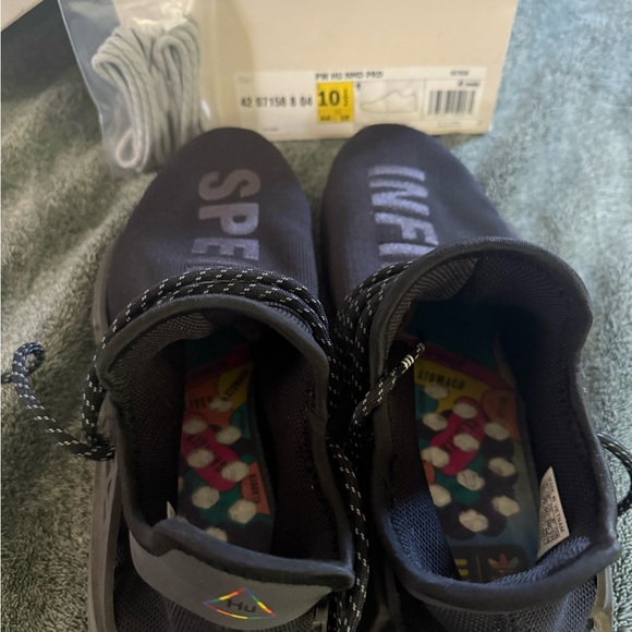 Adidas Black Sneakers New with box. PW HU NMD PRD (Black) sz 10.5 main image 5